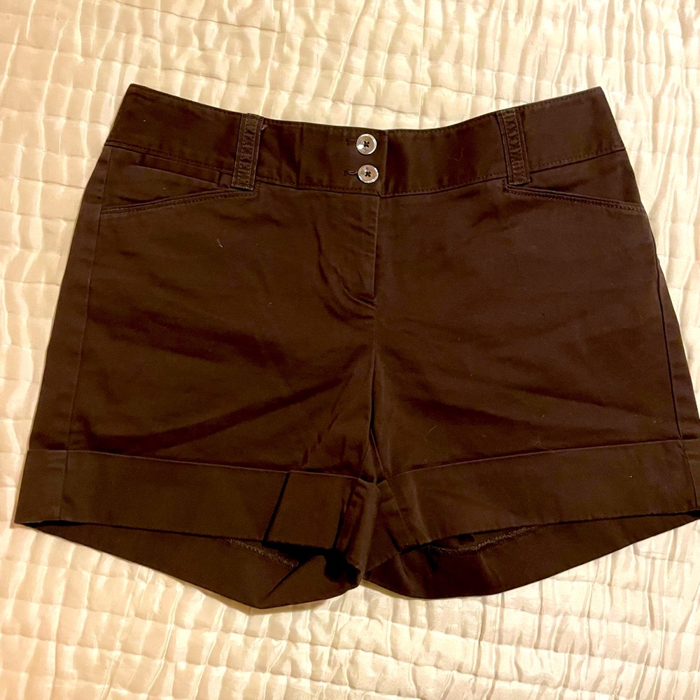 White House Black Market Brown Shorts